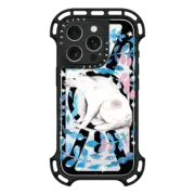 iPhone 16 Pro Ultra Bounce Case MagSafe Compatible Polar Bear Abstract Florals by Papio Press