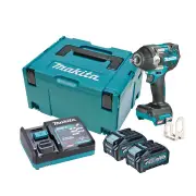 Makita TW007GM201 - 40V Max Brushless Mid-Torque 1/2" Impact Wrench Kit (2 x 4.0Ah)