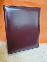 Franklin Planner Executive Vinyl Open Edge 9.5 X 7.5" Binder 7-ring Burgundy NEW