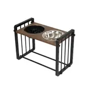 PaWz Adjustable Height Pet Feeder Elevated Dual Raised Bowl