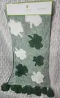 Storehouse St Patrick's Day Table Runner 16x72 Fluffy Shamrocks Gorgeous!