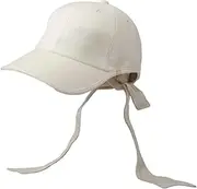 [CA4LA] Kashilla TKU00394 Women's Baseball Cap, Washable, Daily, Casual, Girly, Spring and Summer, Vintage Ribbon, Cotton, Adjustable Size