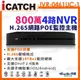 M【無名】 ICATCH 可取 800萬 4路 POE供電 NVR 網路型錄影主機 IVR-0461UC-1 ULTRA