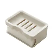 3Pcs New Bathroom Dish Plate Case Home Shower Travel Hiking Holder Container Soap Box Plastic Soap Box Dispenser Soap Rack