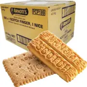 NEW 150x Arnotts Biscuits Portions Scotch Finger and Nice Pack Carton Bulk Box
