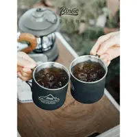 在飛比找ETMall東森購物網優惠-Bincoo山野戶外露營咖啡杯馬克杯子折疊便攜式水杯家用30