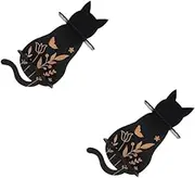 Garneck Pcs Unique Gothic Flair Cat Crystal Shelf Tier Gothic Decorative Rack for Home Bathroom