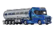 WSI FOR VLASTUIN TORPEDO 4X2 TANK TRAILER - 3 AXLE INGO DINGES 1/50 Truck Model
