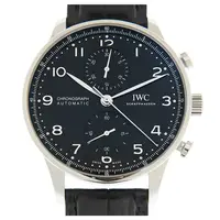 在飛比找PChome24h購物優惠-IWC 萬國錶 Portuguese 葡萄牙計時腕錶(IW3