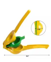 Chefbar Premium Quality Metal Lemon Lime Squeezer Manual Citrus Press Juicer