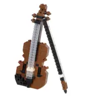 Nanoblock Violin Music Instrument Building Blocks Mini Bricks Toy AU Genuine