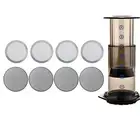 Home Garden Metal Coffee Filters 2 Pack Coffee Pots For AeroPress Mesh Strainers
