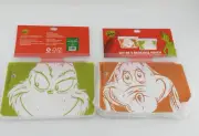 4 New Reusable Grinch Cindy Lou Max Food Pouches Sandwich Bags Sealable 2pks