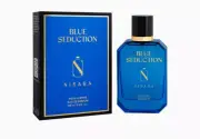 2 X Nisara Blue Seduction Perfume For Men 100 ml Fast Shipping