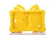 Catzon Butterfly Soft Silicone Tablet Case 7.0 inch For Samsung Galaxy Tab 3 P3200/T110/T111/T210/T211/T230/Huawei T1/Lenovo A7-Yellow