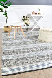 Atlantic Wool Blue Rug