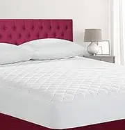 Quilted Mattress Protector Double bed Mattress Protector Breathable Double Protector, Deep Fit Size Washable Bed Protector Double Mattress Cover Hypoallergenic, Hotel-Quality Comfort