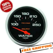 Auto Meter 5437 Pro-Comp Electric Water Temperature Gauge, 2-5/8"