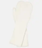 [Isabel Marant] Isabel Marant Manray knit mittens One Size beige