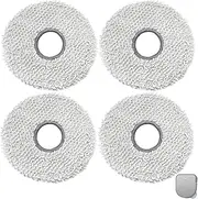 4 Pcs Mop pad for Ecovacs Deebot X5 Omni / X5 Pro Robot Vacuum Cleaner Replacement Part