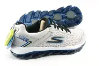 在飛比找Yahoo!奇摩拍賣優惠-SKECHERS Go AIR 運動系列 灰藍 氣墊慢跑鞋 