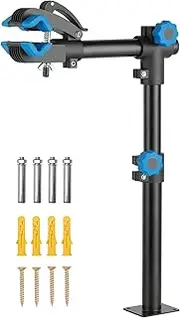 [Urban Deco] Bike Repair Stand Bench Mount Bike Stand Wall Mounted Bike Work Stand Bicycles Maintenance Rack Bike Clamp for Road Bike,Road Mountain Bike(27 inch)