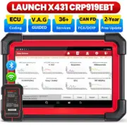 CRP919E BT PRO Elite Car Diagnostic Tool Bidirectional OBD2 Scanner 35+ Services