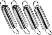 Kisangel Metal Drum Pedal Spring Tension Tool 4pcs Set Enhance Bass Drum Performance Practical Accessory