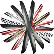 Car Rear Trunk Door Handle Cover Sticker Trim Moulding Case Protector Decor Compatible For Mini Cooper R56 R57 R58 R59 Car Accessories(1,Go-8)