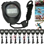Digital Professional Handheld LCD Chronograph Sports Stopwatch Timer Stop Watch