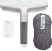 H2O GO Squeegee Kit - Multi-Surface Window Cleaner Squeegee with Water Catcher,