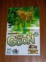 The Goon #1 Promo Poster 11" x 17" Albatross 2019 Eric Powell 20th Anniversary