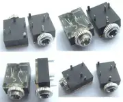 10PCS 1/8" 3.5mm stereo socket/jack female connector panel mount Solder Lot