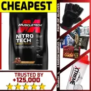 MUSCLETECH NITROTECH 100% WHEY GOLD 10LB // PROTEIN POWDER WPI ISOLATE OPTION