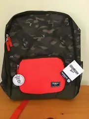 New Oshkosh Skip Hop Backpack Astronaut Camo Kid Boy Green Brown Orange