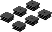 uxcell Rectifier Diode Radiator, 6 Pcs Bridge Rectifier Electronic Silicon Diodes Radiator for Converting AC Power to DC Power, Black