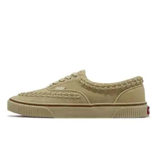 【VANS】休閒鞋 V95CF I.Lace Era I. Lace 男女鞋 卡其 麂皮 編織 鬆餅底 日本線(6301350001)