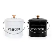 Compost Bin Food Composter Indoor Easy Clean Filter for Food Scrap and Waste