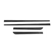 Side Door Molding Trim Skirt Garnish for Mini Cooper Black 4 Pcs (for: Mini)