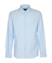 A.P.C. Buttoned Long-Sleeved Shirt S,XL,L,M Blue