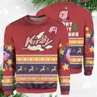 Bg Merry Kirby Christmas Kirby Ugly Christmas Sweater, Size Xs-5Xl