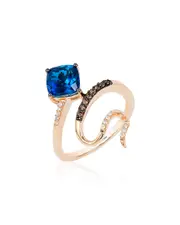 Le Vian 14K Strawberry Gold 2.11 ct. tw. Diamond & London Blue Topaz Ring