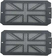 Binxind 2X Motorcycle Radiator Guard Grille Cover Radiator Protection for Bonneville T100 T120 Street Scrambler