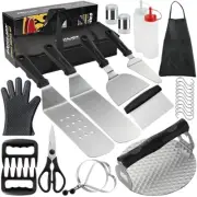 28-Piece Griddle Accessories Kit with Cleaning 28 PCS Griddle Accessories Kit