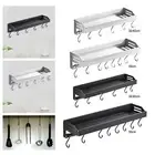 Spice Rack Wall Mount Bathroom Shelves Modern Screw or Paste Space Saving