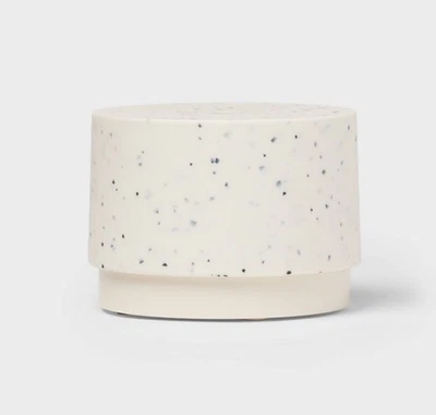 White Terrazzo 100ml Mini Diffuser: Ultrasonic, Aromatic Mist, Auto Shut-Off