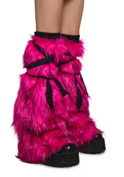 [Widow] Neon Nocturnal Boot Covers - Pink