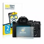 Sony Alpha 7 (ILCE-7) , 2 x BROTECT® HD-Clear Screen Protector, hard-coated