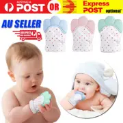 Silicone Baby Teether Teething Bite Mitten Glove Safe BPA Free Chew Dummy Toy AU