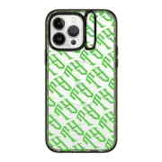 iPhone 13 Pro Max Impact Ring Stand Case MagSafe Compatible Tyson Yoshi - TY logo in Green